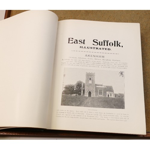 1956 - 22 x books relating to Ipswich, East Anglia and associated areas, as per photos.  Includes photo alb... 