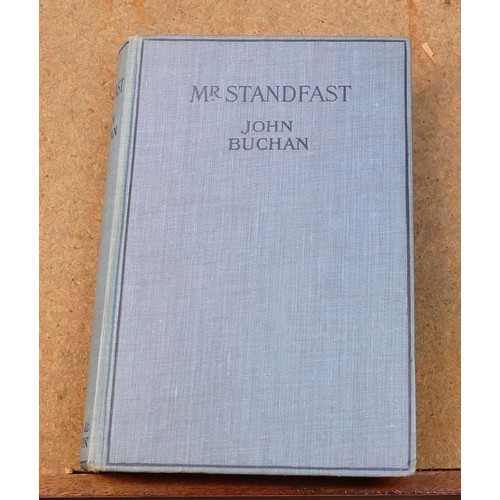 1961 - 7 x first edition books by John Buchan - Mr Standfast, The Runagates club 1928, The Northern Muse 19... 