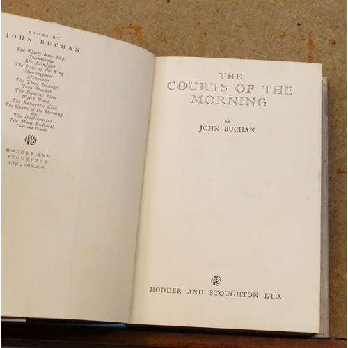 1961 - 7 x first edition books by John Buchan - Mr Standfast, The Runagates club 1928, The Northern Muse 19... 