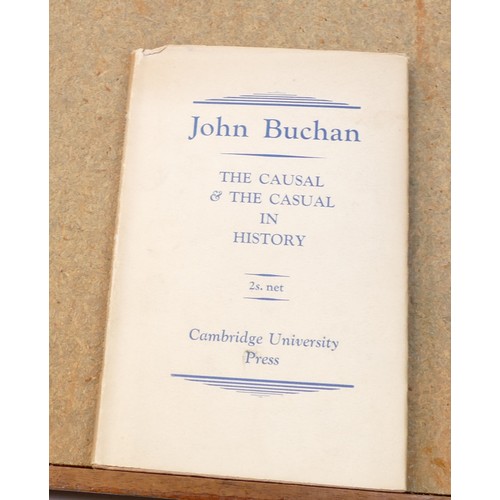 1963 - 6 x first edition books by John Buchan - The Casual and the Casual in history 1929, Mid-winter 1923,... 