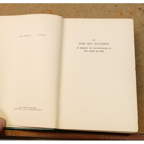 1965 - Four 1st edition books by John Buchan - The Free Fishers 1934, The Island of Sheep 1936 (x2) & The H... 