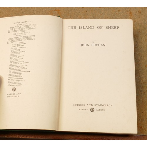 1965 - Four 1st edition books by John Buchan - The Free Fishers 1934, The Island of Sheep 1936 (x2) & The H... 