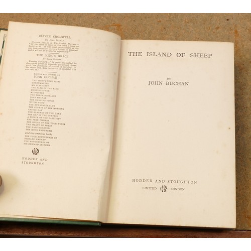 1965 - Four 1st edition books by John Buchan - The Free Fishers 1934, The Island of Sheep 1936 (x2) & The H... 