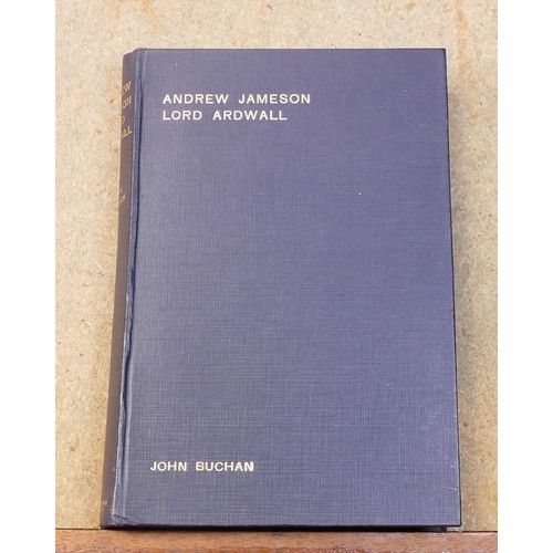 1968 - Three John Buchan signed books, 2 first editions & 1 later - Andrew James Lord Ardwell 1913, Some 18... 