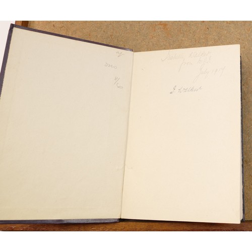 1969 - John Buchan The Path of the King signed 1st edition together with invoice dated 1959, plus inscribed... 