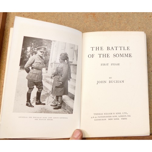 1970 - 3 books by John Buchan - 1st edition A Five Fold Salute to Adventure 1913, Holilies & Recreations fi... 