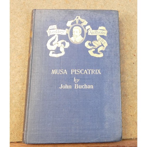 1971 - Three books by John Buchan - The South African Forces in France 1920, Musa Piscatrix & a Lodge in th... 