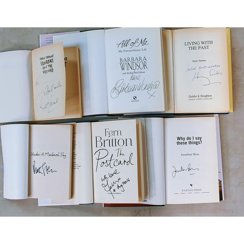 2004 - A large collection of signed hardback books including Simon King, Darius, David Walliams, Joanna Lum... 