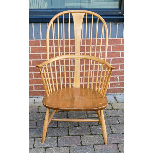 2094 - Ercol Blonde mid century armchair.