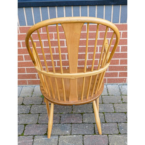 2094 - Ercol Blonde mid century armchair.