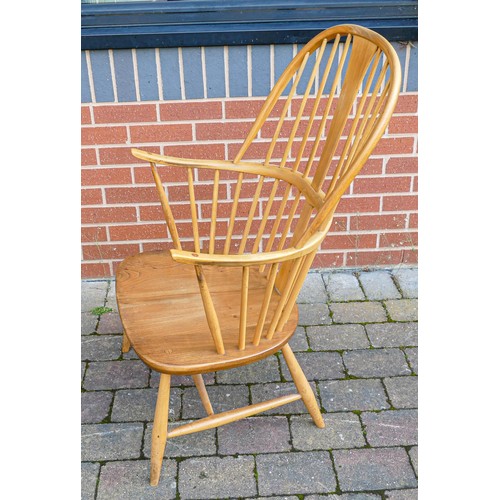 2094 - Ercol Blonde mid century armchair.