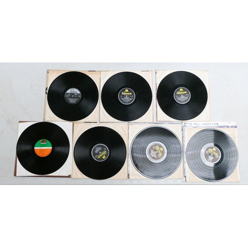 2195 - A collection of Vintage LP Vinyl Records including  The Beatles - UK Pressed Mono LPs to include (1)... 