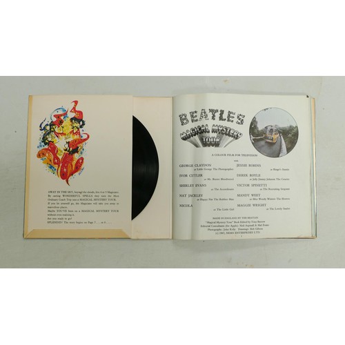 2196 - A collection of Vintage LP Vinyl Records With The Beatles PMC 1206, Help!  PMC 1255, Revolver PMC700... 