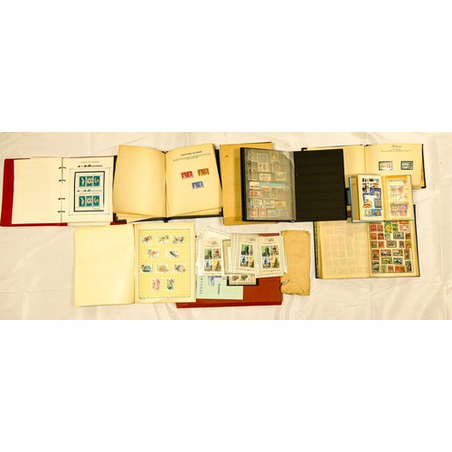 2256 - Good assortment of GB & overseas stamps in albums & stock books including; 2 x albums of mint stamps... 