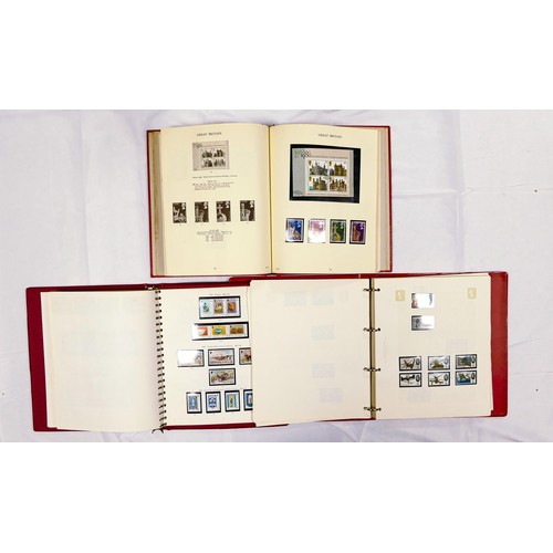 2256 - Good assortment of GB & overseas stamps in albums & stock books including; 2 x albums of mint stamps... 