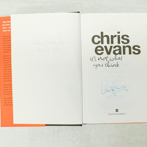 2003 - A large collection of signed hardback Books including Jeremy Paxman, Chris Moyles, Martine, Sarah Th... 