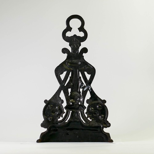 2228 - Christopher Dresser for Coalbrookdale cast iron Door Porter.