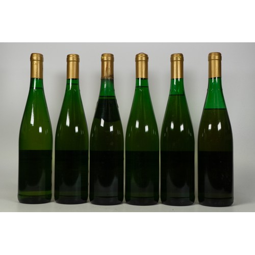 1376 - Six bottles of Pieroth 1988 Klusserather St. Michael white wine (6)