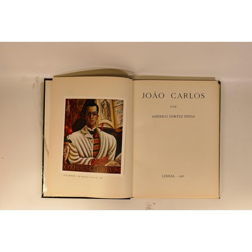 1983 - Dr Joao Carlos Celestino Pereira Gomes Portuguese Artist, books include In Memorium with uncut pages... 