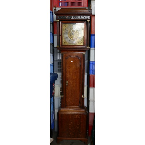 2014 - James Sandyford of  Manchester Long cased clock.  It has an 8 day movement, striking on single bell ... 