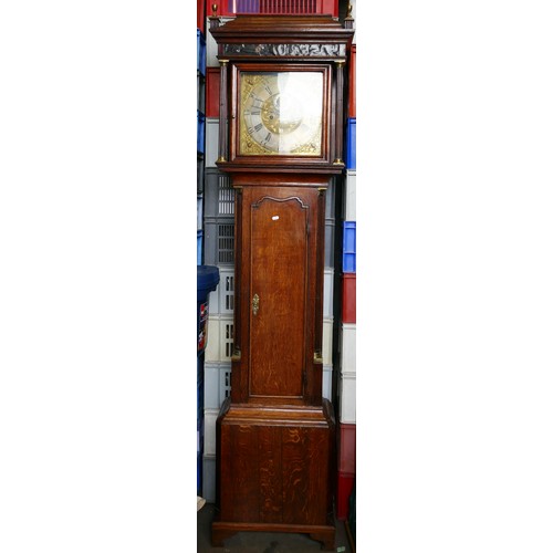 2014 - James Sandyford of  Manchester Long cased clock.  It has an 8 day movement, striking on single bell ... 