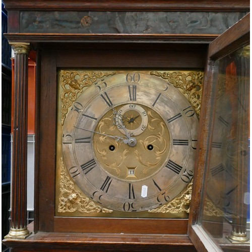 2014 - James Sandyford of  Manchester Long cased clock.  It has an 8 day movement, striking on single bell ... 