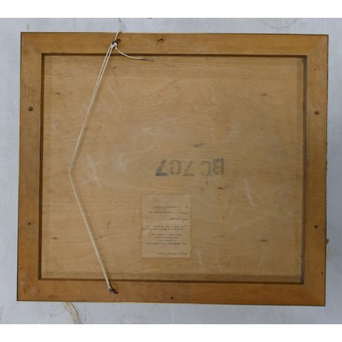 2182 - Original Picasso frame and gallery label from the Redfern Gallery London (dated 1937), just missing ... 