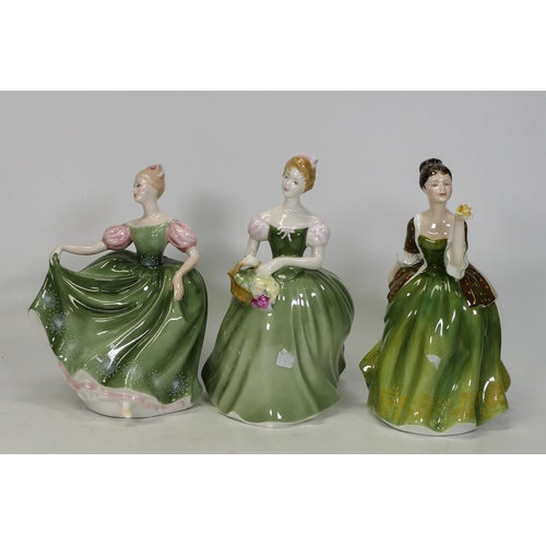 Royal Doulton Lady Figures to include Clarissa Hn2345 Fleur