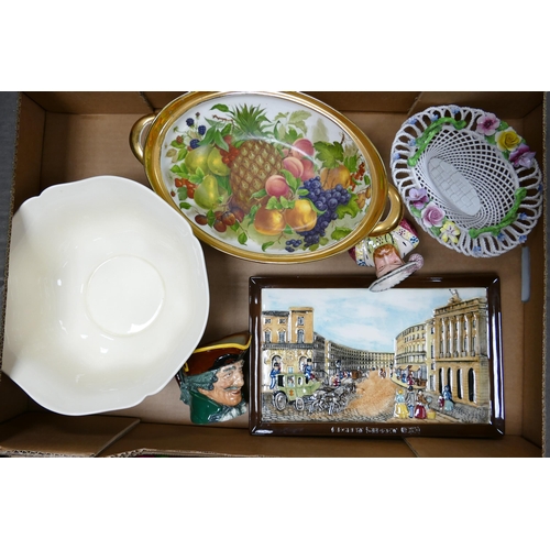 58 - A mixed collection of items to include Beswick Regent Street Wall Plaque, Royal Doulton Small Charac... 