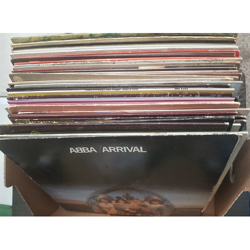 128 - A collection of LP records to include, ABBA, sound of music, max boyce etc (approx 40)