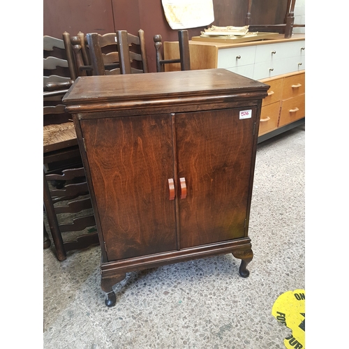 526 - Early 20th century dining / office chair with turned spindle detail