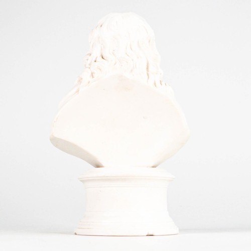 683 - Early Wedgwood bust of John Milton, thought to be a trial for a bust after John Flaxman. 19.5cm in h... 