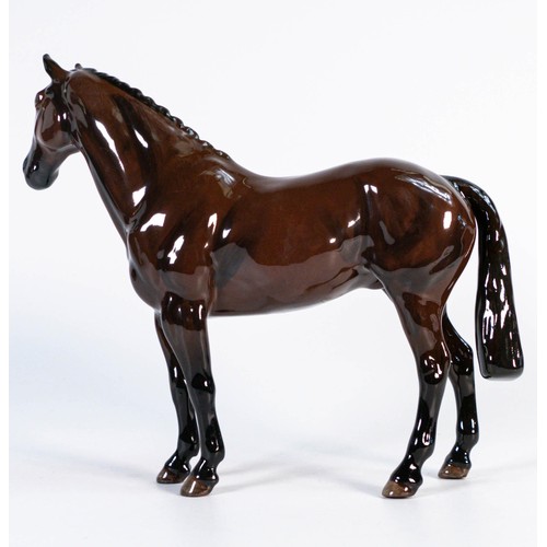 839 - Beswick brown Hunter horse issued in 2005 in a limited exclusive edition of 50 only, boxed