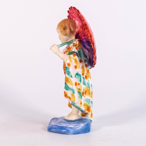 1034 - Royal Doulton early figure Babette HN1423, impressed date for 1931. 1.5cm Hairline crack to base.