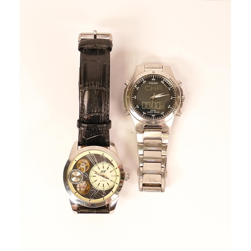 461 - Pulsar & Compase Gents Watches(2)