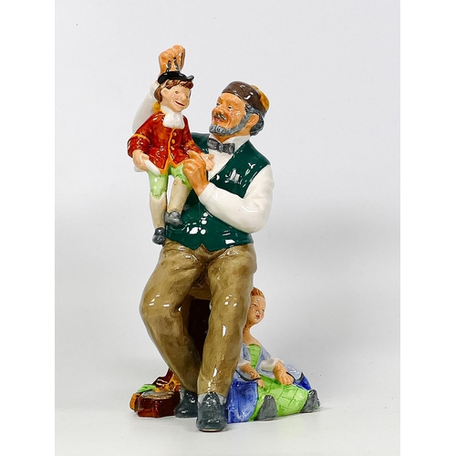 482 - Royal Doulton Figure  The Puppetmaker HN2253