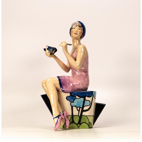 497A - Peggy Davies for Kevin Francis figure Art Deco Imitating Life , limited edition, boxed