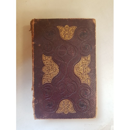 469 - Distressed 19th Century Hardback Book Forget me Not Frederic Shoberl