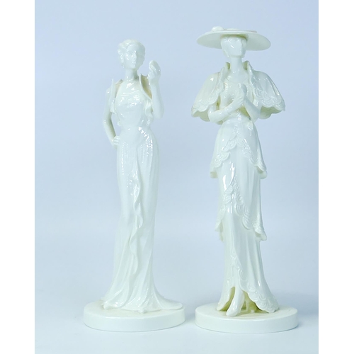 421 - Two limited edition Coalport Compton & Woodhouse lady figures to include 'Moonlight Serenade' and 'H... 