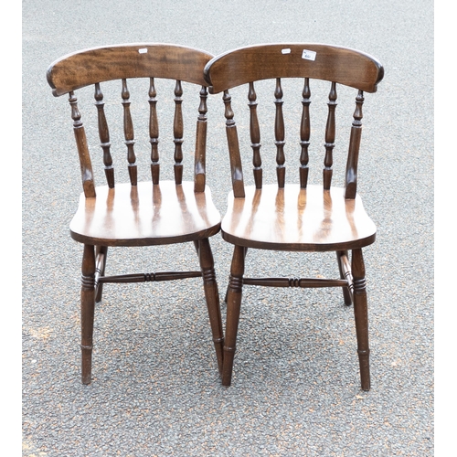 651 - Two Modern Farmhouse Style dining Chairs(2)