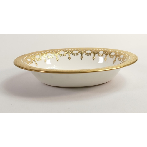 2 - De Lamerie Fine Bone China Special Commision Oval Open Veg Bowl , specially made high end quality it... 