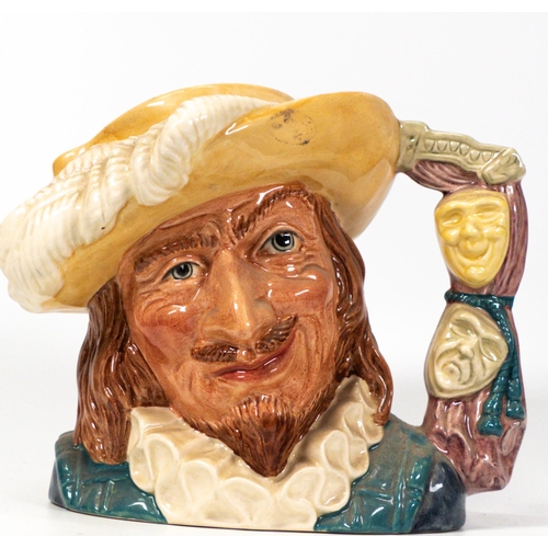 100 - Royal Doulton large character jug Scaramouche D6814