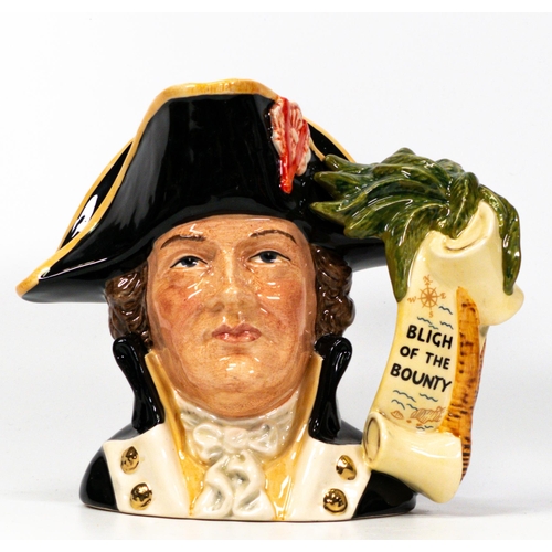 110 - Royal Doulton Large Character Jug Captain Bligh D6967, jug of the year 1995