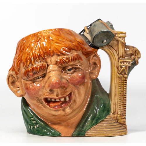 113 - Royal Doulton large character jug Quasimodo D7108, limited edition