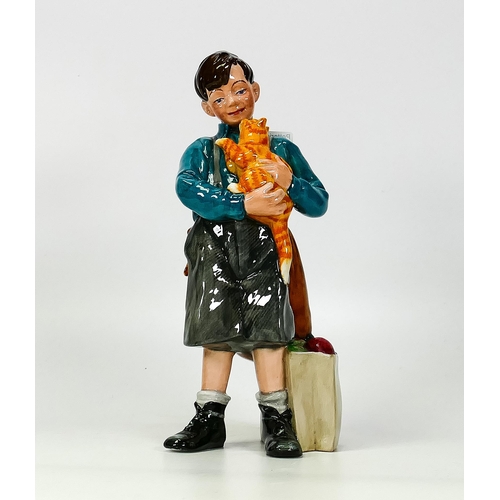 202 - Royal Doulton limited edition figure Welcome Home Hn3299 with certificate 6000/ 9500
