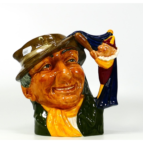 80 - Royal Doulton large character jug Punch & Judyman D6590