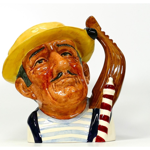 82 - Royal Doulton large character jug Gondolier D6589