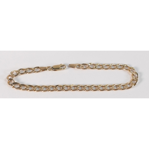 790 - 9ct gold bracelet, 3.5g.