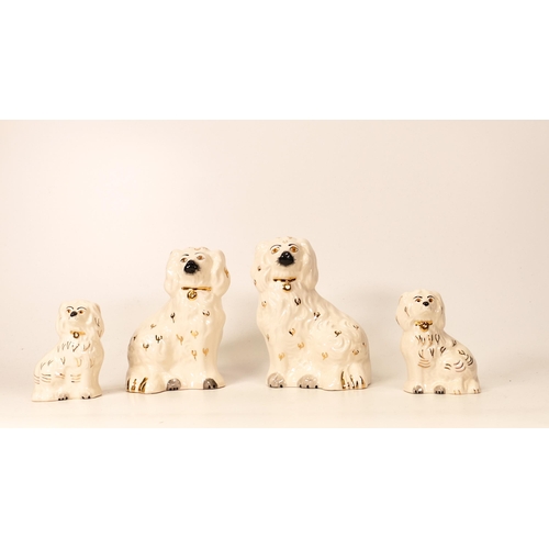 433 - Beswick Sets of Staffordshire Type Dogs, tallest 14cm(4)