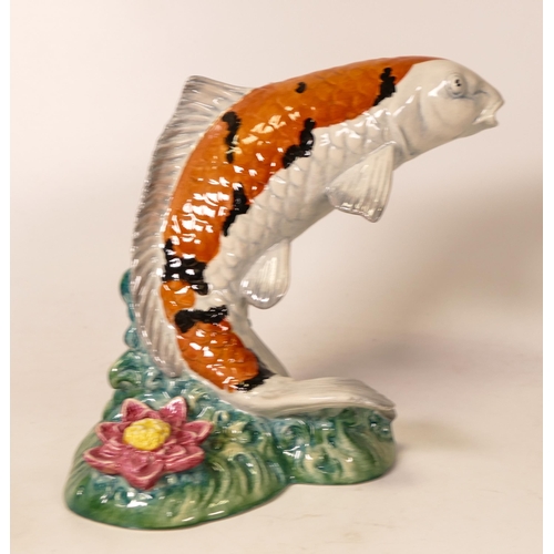 202 - Beswick Koi Carp 2006 limited edition by UKI Ceramics, with cert